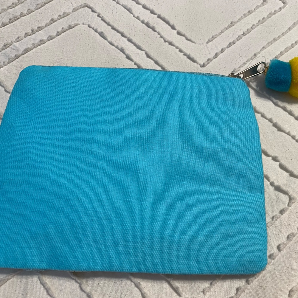 Beaded Lemon Pattern Pouch - Picture 2 of 2